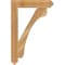 Ekena Millwork Legacy Arts & Crafts Rough Sawn Bracket, Western Red Cedar, 4"W x 24"D x 36"H BKT04X24X36LEC03RWR - alternate 3